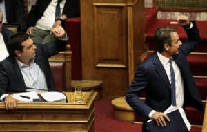 Διάλογοι στο Twitter Τσίπρα-Μητσοτάκη για Μπαρτσελόνα, PSG και ΕΛΣΤΑΤ