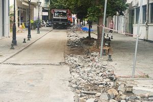 Έργα αντικατάστασης δικτύου ύδρευσης στην οδό Λέκκα του Κιλκίς