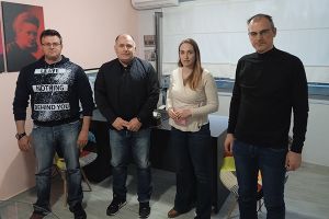 Συνάντηση της βουλεύτριας Κιλκίς του ΣΥΡΙΖΑ-ΠΣ, Ειρήνης Αγαθοπούλου, με αντιπροσωπεία της Ένωσης Στρατιωτικών Περιφερειακής Ενότητας Κιλκίς