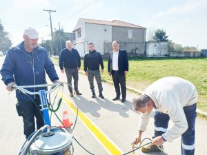 Διαγραμμίσεις στην Κυριακάτικη αγορά Παλαιού Αγιονερίου