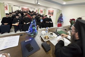 Ιερατική Σύναξη στη Μητρόπολη Πολυανής και Κιλκισίου. Συνάντηση Κιλκισίου Βαρθολομαίου με Ταξίαρχο κ. Παπαδόπουλο