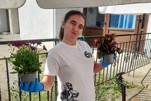 Καλλώπισαν με λουλούδια το Κέντρο Κοινωνικής Στήριξης Κιλκίς οι ωφελούμενοί του
