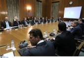 Επίθεση Σαμαρά σε ΣΥΡΙΖΑ στο υπουργικό - Καθησυχάζει τις αγορές