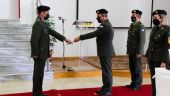 Τελετή αποφοίτησης της 3ης εκπαιδευτικής σειράς της Σχολής Πολέμου Στρατού Ξηράς, στη Θεσσαλονίκη