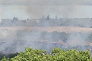 Πυρκαγιά στα ελληνοσκοπιανά σύνορα στη Δοϊράνη – Σε επιφυλακή ισχυρές πυροσβεστικές δυνάμεις