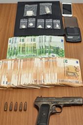 Αστυνομικοί της Ασφάλειας Κιλκίς συνέλαβαν στη Θεσσαλονίκη άτομο για κατοχή κοκαΐνης και παράνομη οπλοκατοχή