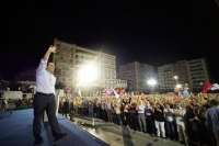 ΣΥΡΙΖΑ: Podemos, ΚΚ Γαλλίας, Die Linke στην κεντρική προεκλογική ομιλία Τσίπρα (live)