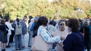 Διαμαρτυρία κατοίκων της περιοχής πέριξ της αρχαίας Αγοράς