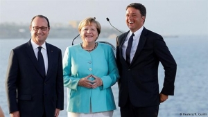 Τριμερής Μέρκελ, Ολάντ, Ρέντσι με πολύ περιτύλιγμα αλλά λίγη ουσία