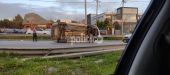 Θεσσαλονίκη: «Τούμπαρε» αυτοκίνητο στα ανατολικά (ΦΩΤΟ)