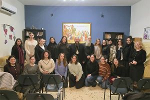 Συνάντηση του Κιλκισίου Βαρθολομαίου με φοιτήτριες στην Ενοριακή Εστία Κιλκίς