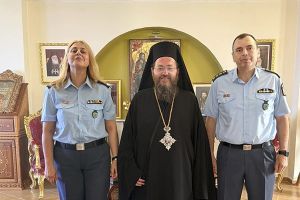 Η νέα Αστυνομική Διευθύντρια Κ. Μακεδονίας στον Κιλκισίου Βαρθολομαίο