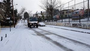 Απαγόρευση κυκλοφορίας φορτηγών στην εθνική οδό Σερρών-Δράμας λόγω κακών καιρικών συνθηκών