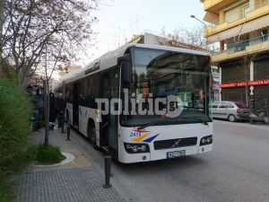 Θεσσαλονίκη πριν λίγο: Χάλασε λεωφορείο του ΟΑΣΘ