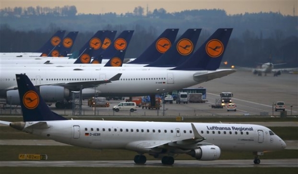 Lufthansa: Ακυρώθηκαν οι μισές πτήσεις της Τετάρτης λόγω απεργίας των πιλότων