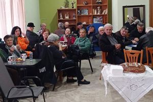 Κοπή βασιλόπιτας από το τμήμα Γυναικών του ΚΑΠΗ Αξιούπολης