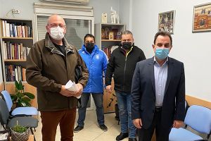 Συνάντηση Γ. Γεωργαντά με εκπροσώπους της Ένωσης Αδειούχων Μικροπωλητών Λαϊκών Αγορών Ν. Κιλκίς