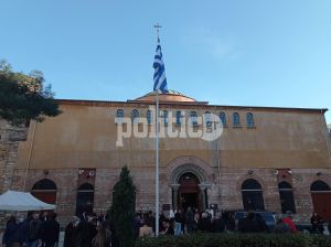 Θεσσαλονίκη: Το τελευταίο αντίο στον καθηγητή του ΑΠΘ και δικηγόρο Λάμπρο Μαργαρίτη (pics)