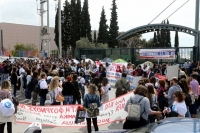 Στάση εργασίας από τους δασκάλους - Συγκέντρωση στα Προπύλαια