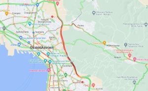 Θεσσαλονίκη: Μποτιλιάρισμα και χαμηλές ταχύτητες στον περιφερειακό – Κίνηση και σε κεντρικούς δρόμους