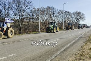 Οι αγρότες του Κιλκίς ενίσχυσαν το μπλόκο των Ευζώνων