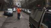 Κυριακάτικες δράσεις καθαριότητας του Δήμου Αθηναίων στα Πατήσια (φωτό)