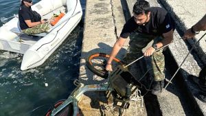 Δράση καθαρισμού του Θερμαϊκού από εθελοντές δύτες