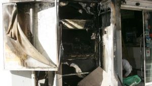 Μικρό χρηματικό ποσό και μάλιστα «χρωματισμένο» αφαίρεσαν οι δράστες της έκρηξης ΑΤΜ στην Πολίχνη