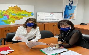 Συνάντηση Κ. Νοτοπούλου – Β. Πατουλίδου