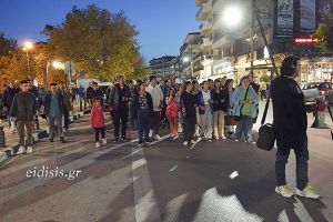 Βγήκαν στους δρόμους γονείς και μαθητές του Κιλκίς για την κατάργηση μαθητικών δρομολογίων