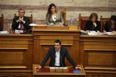 Τσίπρας: «Η χώρα έχει κυβέρνηση που διαπραγματεύεται με θάρρος και ψηλά το κεφάλι»