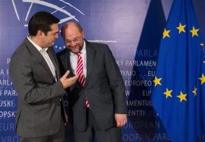 Συνάντηση Τσίπρα-Σουλτς την Πέμπτη στην Αθήνα