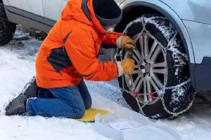 Υποχρεωτική η χρήση των αντιολισθητικών αλυσίδων σε οδικά σημεία του ν. Κιλκίς