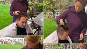 Κορωνοϊός: Μένει και... κουρεύεται σπίτι ο Στέλιος Πέτσας - Το μήνυμά του (pic)