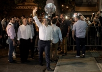 Στα γραφεία του ΣΥΡΙΖΑ στην Κουμουνδούρου ο Αλέξης Τσίπρας