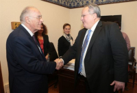 <div>Λεβέντης: Εκτιμά οτι υπάρχει κατ' αρχήν συμφωνία με πΓΔΜ</div>