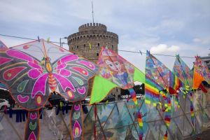 Κούλουμα: Οι Θεσσαλονικείς ξεχύθηκαν για να πετάξουν χαρταετό (pics)
