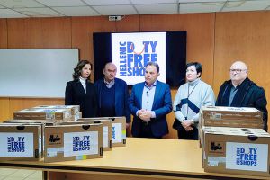 Δωρεά 35 ηλεκτρονικών υπολογιστών από την εταιρία «Καταστήματα Αφορολογήτων Ειδών Μον. Α.Ε.» σε σχολικές μονάδες της Π.Ε Κιλκίς