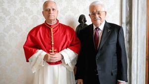 Συνάντηση του πάπα Λέοντα με τον πρόεδρο της Εθνικής Παλαιστινιακής Αρχής: Η Αγία Έδρα επισημαίνει την ανάγκη για λύση δύο κρατών