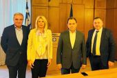 Συνάντηση ΕΔΟΑ με τον Υπουργό Αγροτικής Ανάπτυξης κ. Γεωργαντά για το υψηλό ενεργειακό κόστος και τα λοιπά προβλήματα του κλάδου του ακτινιδίου