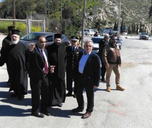 Επίσκεψη Νίκου Τόσκα στο Δημαρχείο του Περάματος