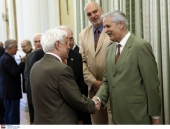 Με βετεράνους μπασκετμπολίστες συναντήθηκε ο Π. Παυλόπουλος