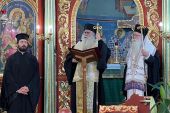 Στο εξοδιαστικό του π. Αιμιλιανού Καζαντζίδη ο Μητροπολίτης Γουμενίσσης κ. Δημήτριος