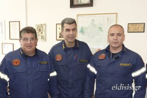 Πυροσβεστική Κιλκίς: Ο πύραρχος Γιάννης Πολιτίδης στη θέση του Χρήστου Γκαντίδη