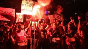 9 συλλήψεις στις μαζικές διαδηλώσεις στο Ισραήλ εναντίον της κυβέρνησης Νετανιάχου