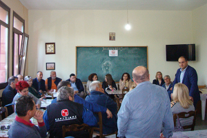 Δ. Κυριακίδης: Θερμή υποδοχή στην Ακροποταμιά – Περιοδεία σε Άνω – Κάτω Ποταμιά, Λειψύδριο, Μελάνθιο