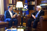 Τον Πρόεδρο ενημερώνει ο πρωθυπουργός για την απόφαση του Eurogroup