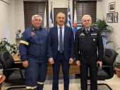 Θ. Καράογλου: «Πρότυπο κοινωνικής προσφοράς οι πυροσβέστες μας»