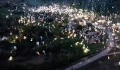 Βόμβα διασποράς πέφτει σαν «βροχή» σε χωριό της Ουκρανίας (vid)