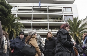 Μηχανοκίνητη πορεία της ΠΟΕ-ΟΤΑ στο κέντρο της Αθήνας